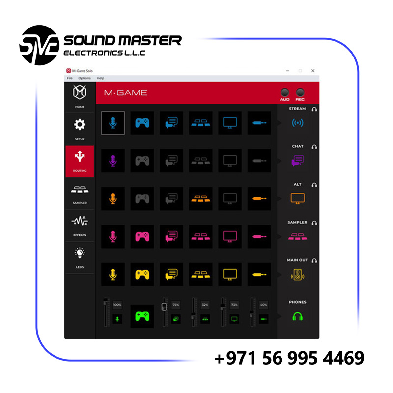 S11 M-Audio M-GAME Solo USB Audio Interface Mixer for Streaming and Gaming