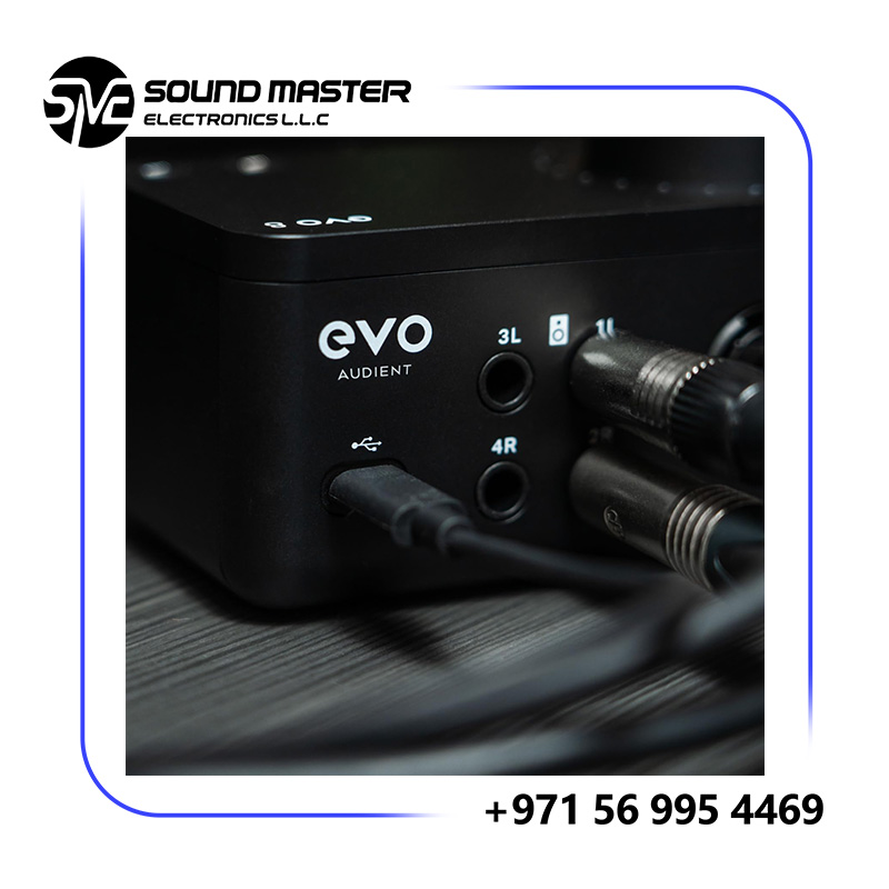 S2 Audient EVO 8 Desktop 4x4 USB Audio Interface