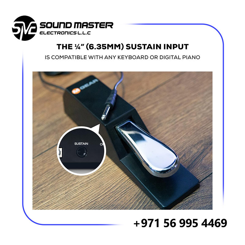S3 M-Audio SP-2 Universal Sustain Pedal with Piano Style Action For MIDI Keyboards, Digital Pianos and More