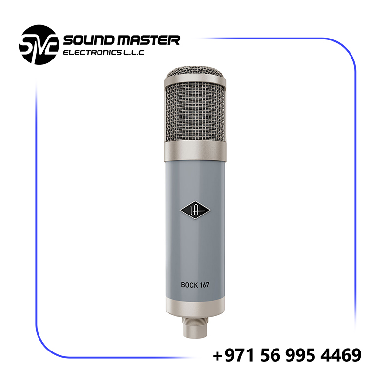 Universal Audio Bock 167 Large-Diaphragm Tube Condenser Microphone with PSU