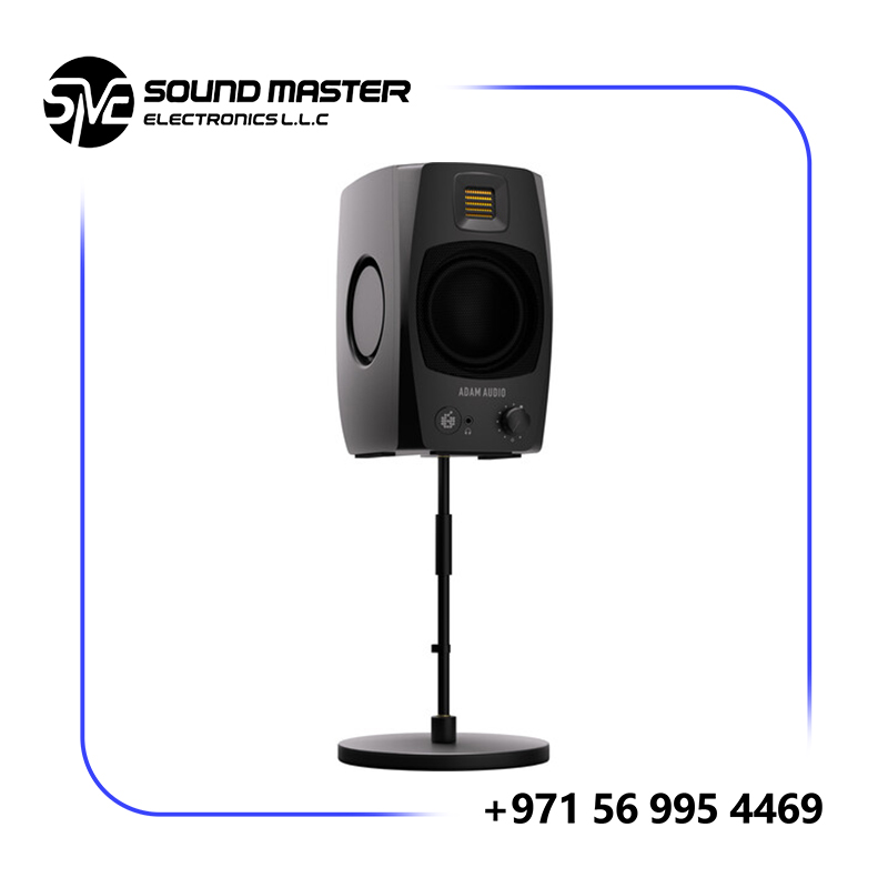 S3 ADAM Audio D3V Active Desktop Monitoring System (Pair, Black)