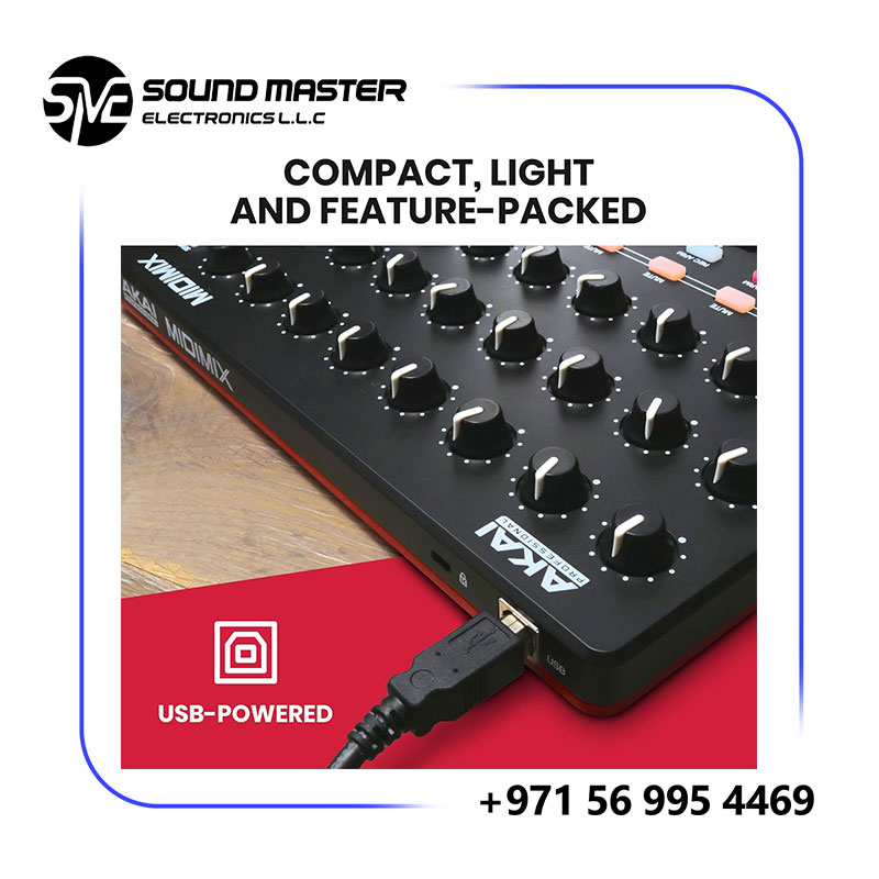 S4 Akai Professional MIDImix High-Performance Portable Mixer/DAW Controller