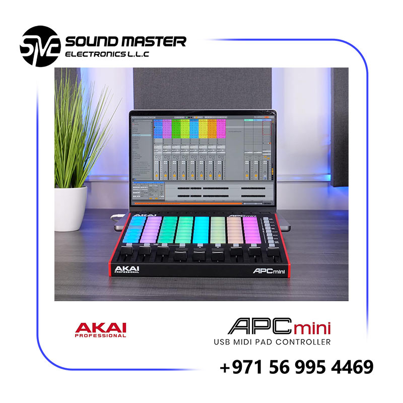 S5 Akai Professional APC Mini MK2 - USB MIDI Pad Controller for Ableton Live
