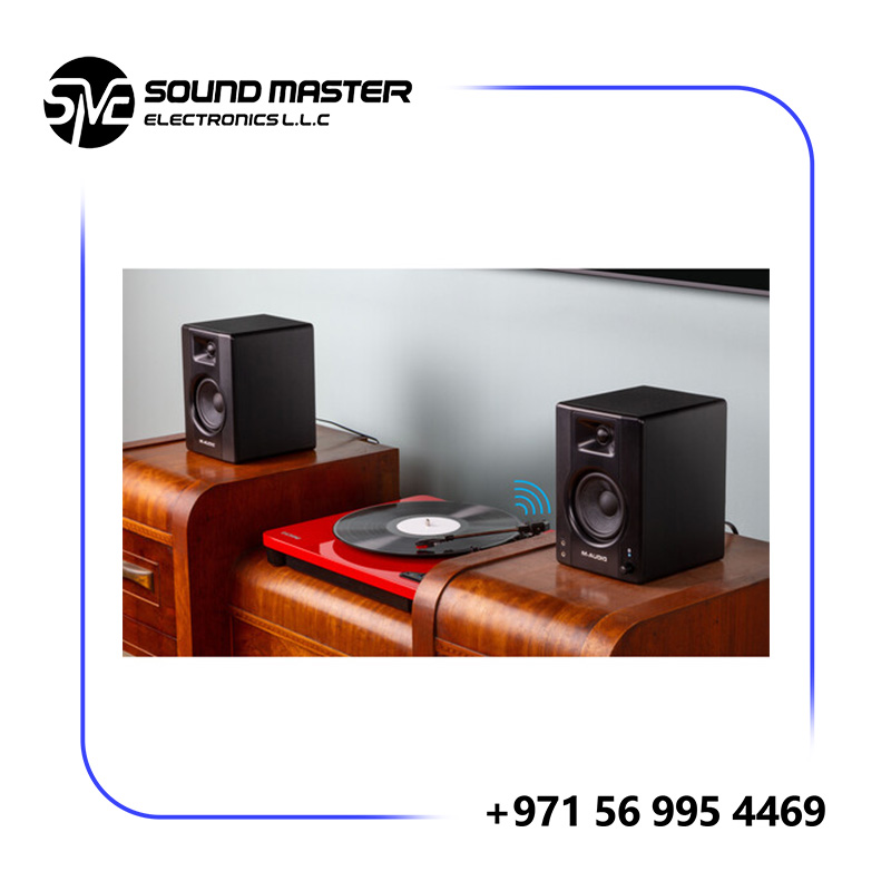 S5 M-Audio BX3BT Pair 3.5" 120W Studio Monitors and PC Speakers with Bluetooth