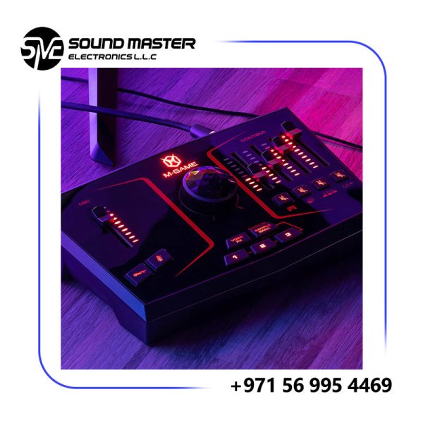 M-Audio M-GAME Solo USB Audio Interface Mixer for Streaming and Gaming ...