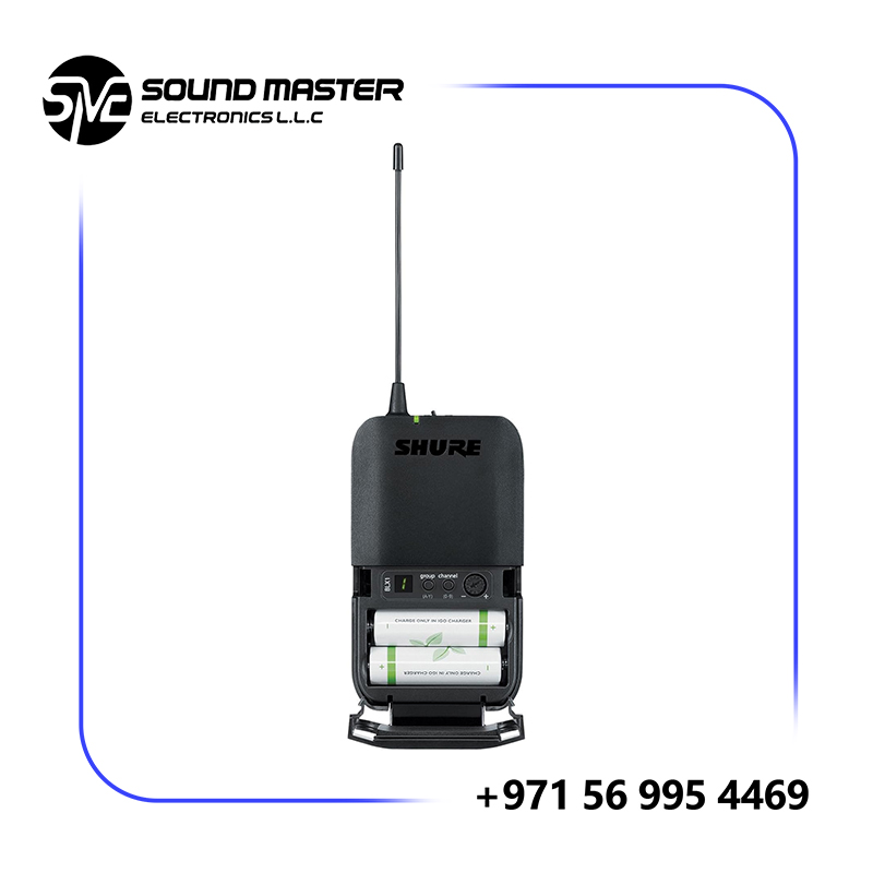 S6 Shure BLX1288/SM31 Wireless Microphone System - Includes Handheld & Headset Mics, Dual Channel Receiver