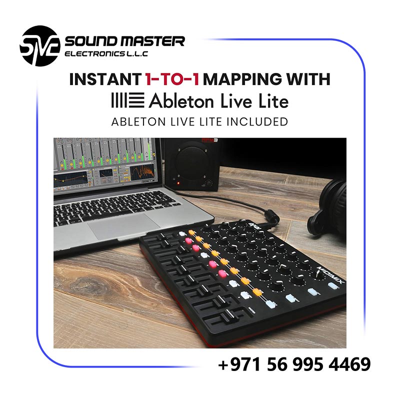 S7 Akai Professional MIDImix High-Performance Portable Mixer/DAW Controller