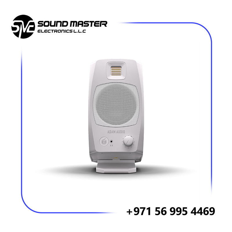 SS ADAM Audio D3V Active Desktop Monitoring System (Pair, White)