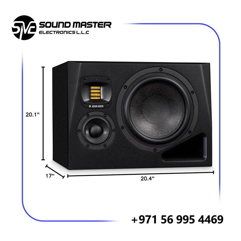 SS ADAM Audio A8H-R 340W 8-inch 3-Way Powered Studio Monitor (Right)