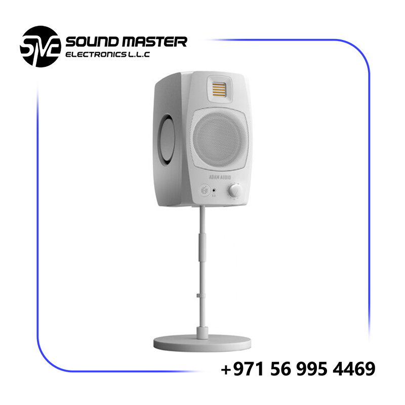 SS6 ADAM Audio D3V Active Desktop Monitoring System (Pair, White)