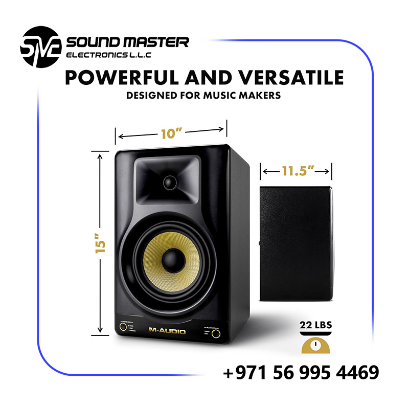 s2 M-Audio Forty Eighty 8" 150W Active Studio Monitor (Single)