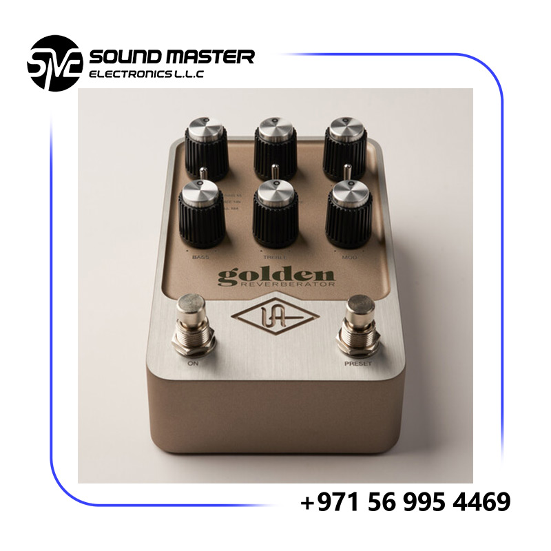 s3 Universal Audio UAFX Golden Reverb Stereo Effects Pedal
