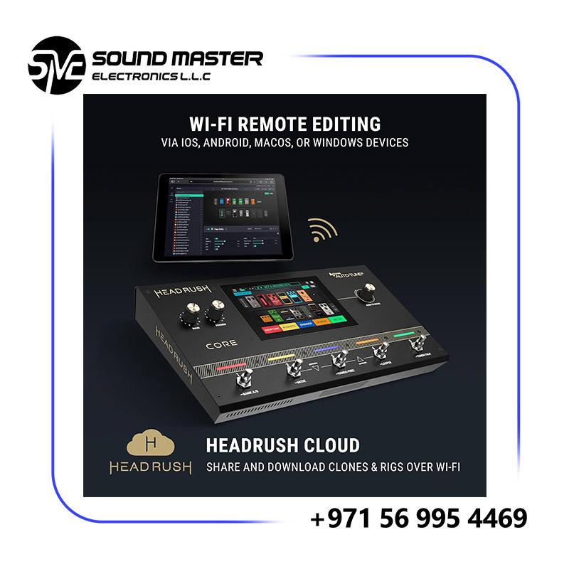 s3 HeadRush Core Amplifier Modeler and Multi-FX Pedal