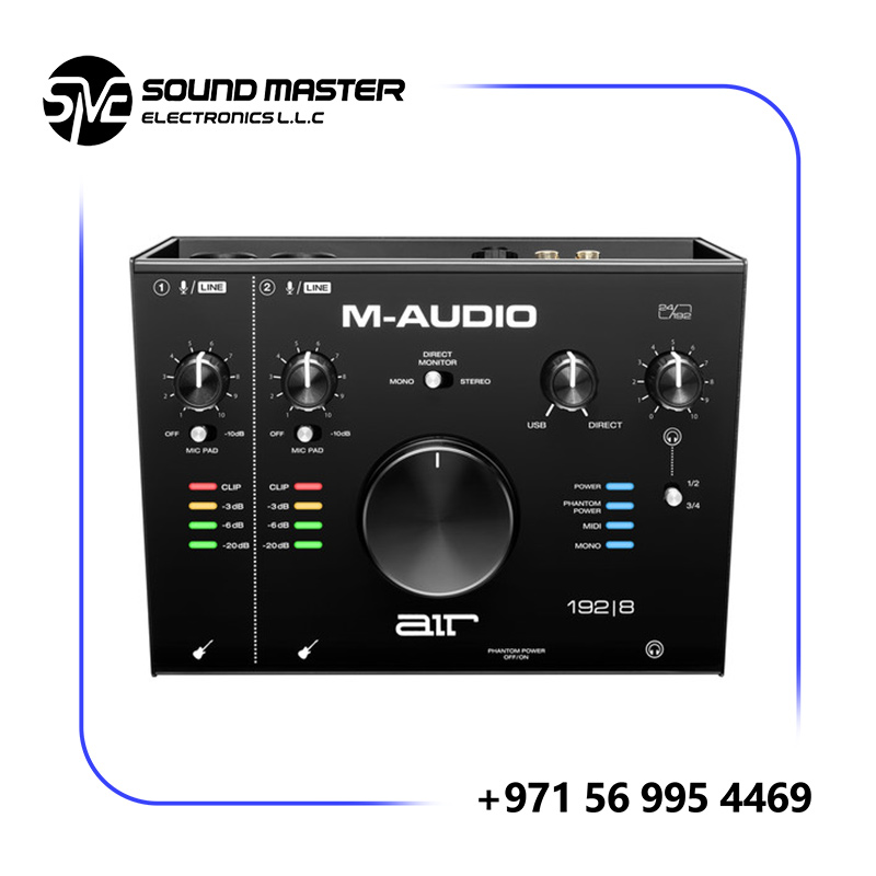 M-Audio AIR 192|8 Desktop 2x4 USB Type-C Audio/MIDI Interface