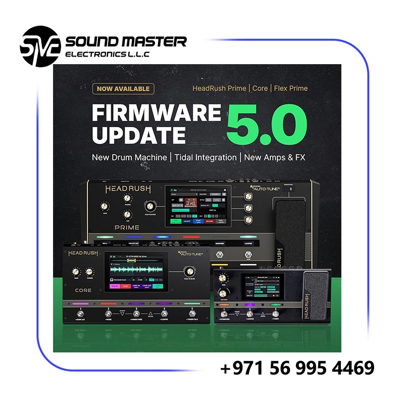 s6 HeadRush Core Amplifier Modeler and Multi-FX Pedal