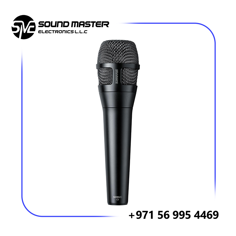 Shure Nexadyne 8/C Cardioid Revonic Handheld Vocal Microphone (Black)