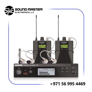 Shure PSM300 P3TRA215TWP Pro Wireless In-Ear Personal Monitor System with SE215-CL Earphones