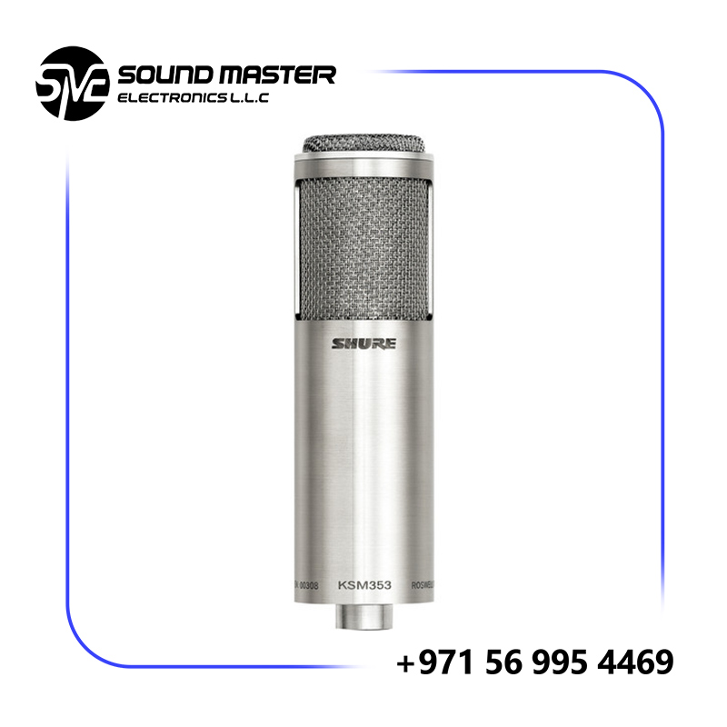 Shure KSM353/ED Premier Bi-Directional Ribbon Microphone