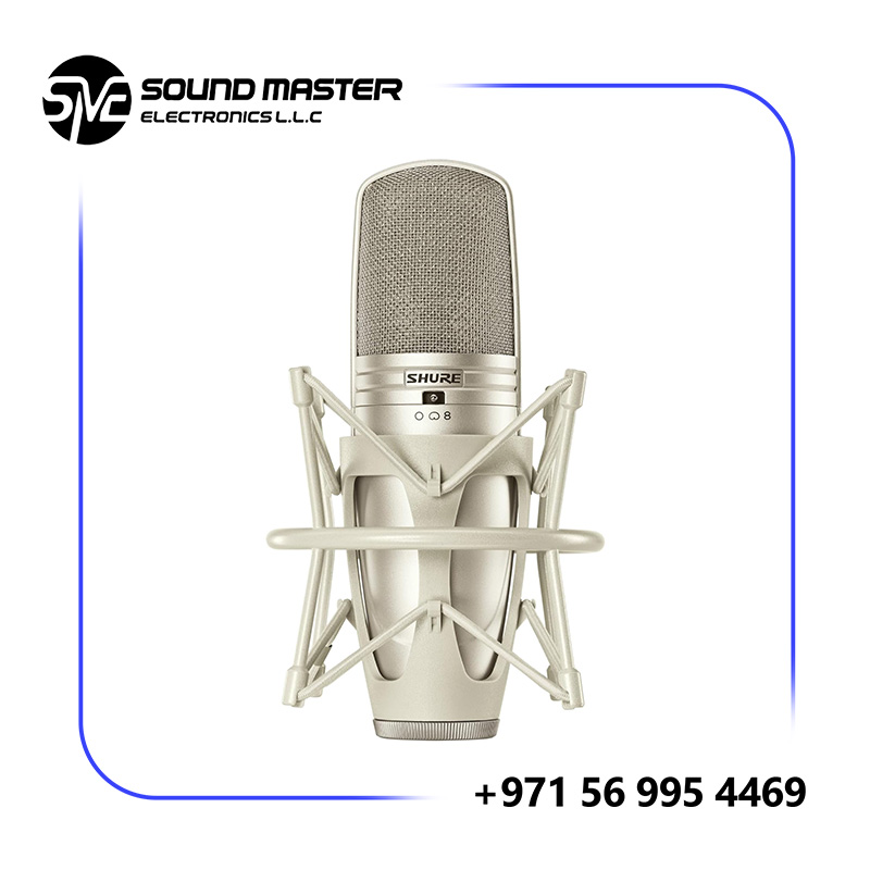 S1 Shure KSM44A Multi-Pattern Condenser Microphone - Large Diaphragm Side-Address Mic with Subsonic Filter, Prethos Advanced Preamplifier Technology and 3 Polar Patterns for Great Recording Flexibility