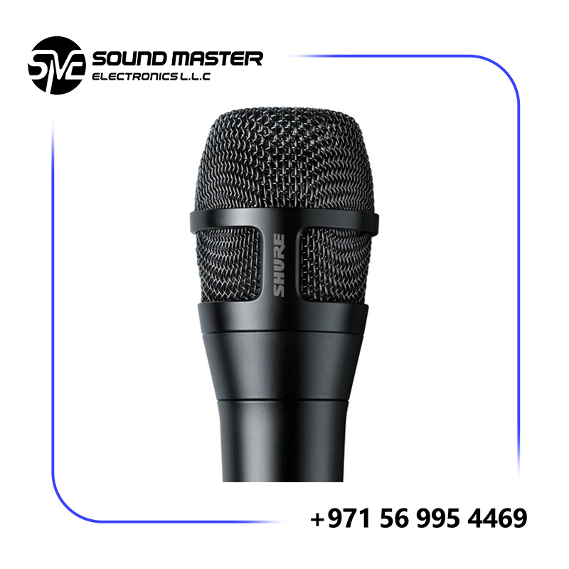 S1 Shure Nexadyne 8/C Cardioid Revonic Handheld Vocal Microphone (Black)