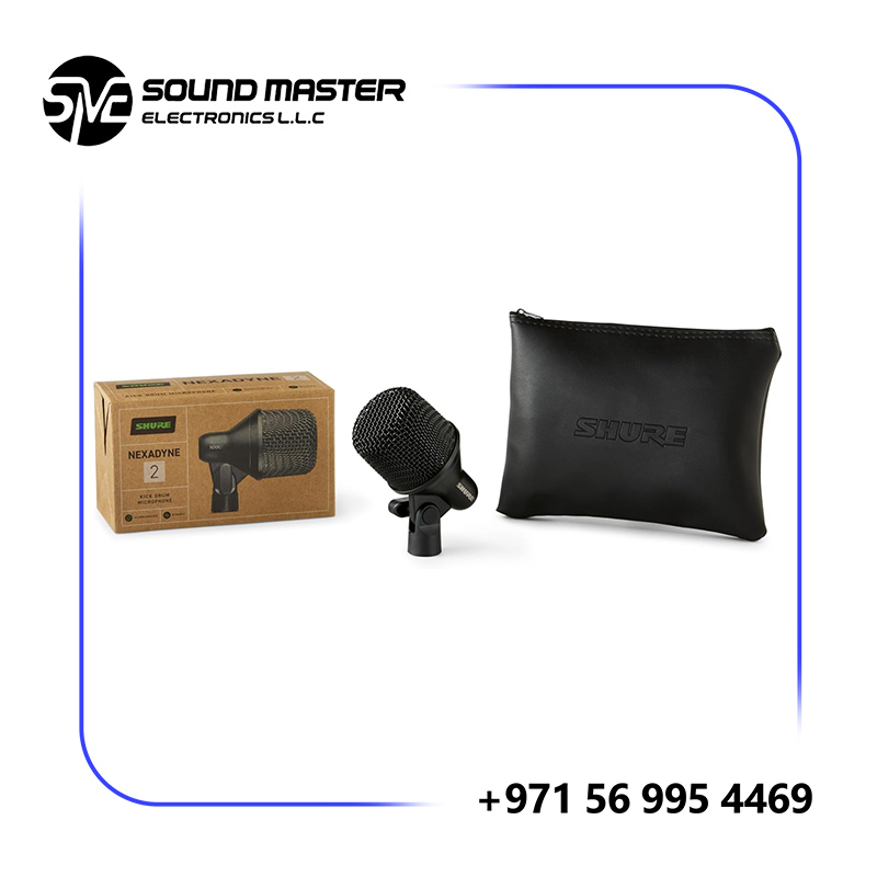 S3 Shure Nexadyne 2 Dynamic Supercardioid Kick Drum Microphone