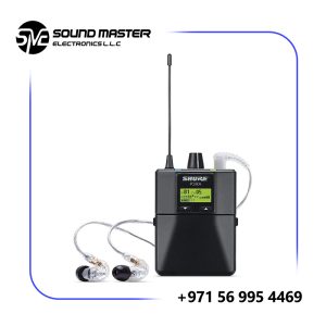 Shure PSM300 P3TRA215TWP Pro Wireless In-Ear Personal Monitor System with SE215-CL Earphones