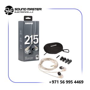 Shure PSM300 P3TRA215TWP Pro Wireless In-Ear Personal Monitor System with SE215-CL Earphones