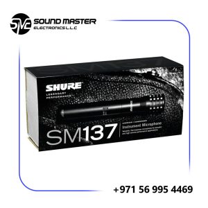 Shure SM137 Small-Diaphragm Cardioid Condenser Microphone