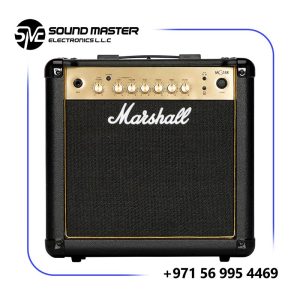 Marshall MG15GR 15W Black and Gold Guitar Combo Amp With Reverb