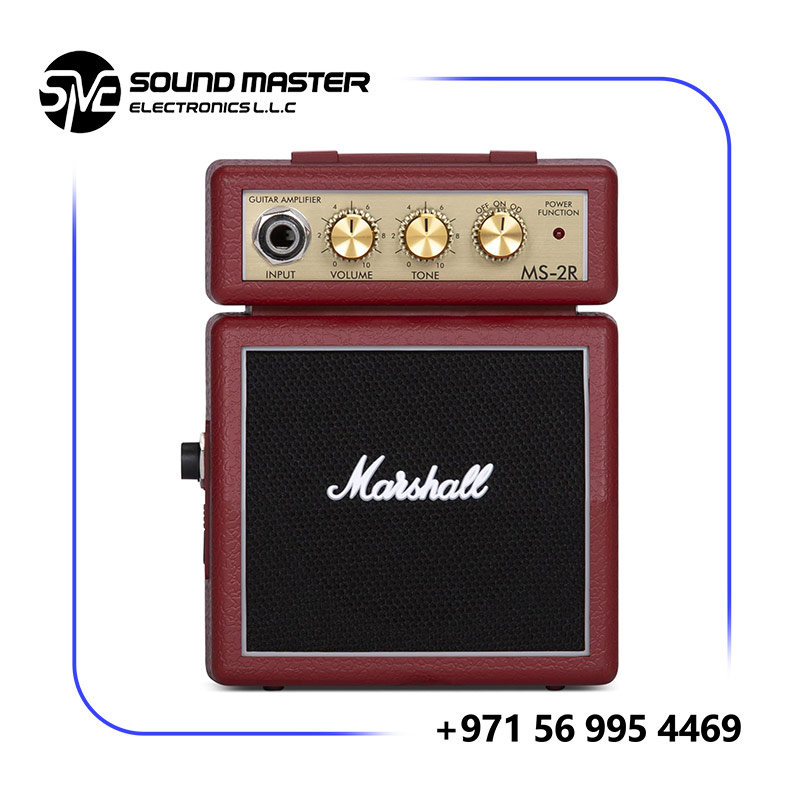 Marshall MS-2R Micro Guitar Amp - Red
