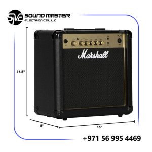 Marshall MG15G 15W Black and Gold Guitar Combo Amp