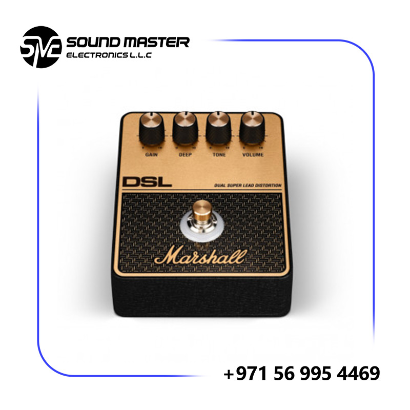 S2 Marshall PEDL-92011-E DSL Amp Series Guitar Effects Pedal