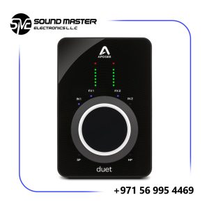 S Apogee Electronics Duet 3 Ultracompact 2x4 USB-C Audio Interface With DSP
