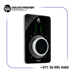 S1 Apogee Electronics Duet 3 Ultracompact 2x4 USB-C Audio Interface With DSP