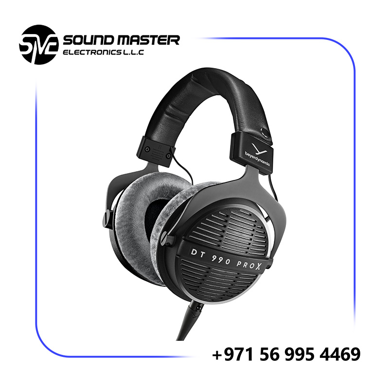 Beyerdynamic DT 990 Pro X 48 ohm Wired Over-Ear, Open Back Professional Recording Studio Monitor Headphones for critical listening and editing   