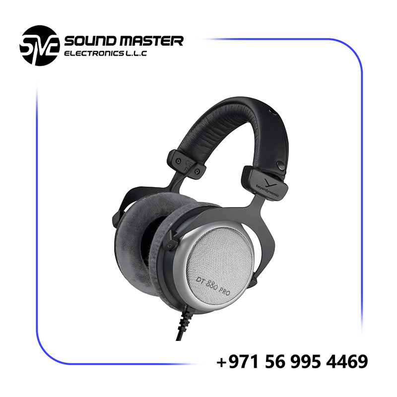 Beyerdynamic DT 880 PRO 250 Ohm, Semi-Open-Back Over Ear Wired Studio Headphones for Mixing, Mastering