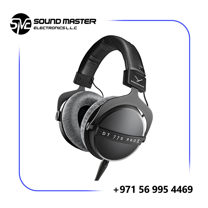 Beyerdynamic DT 770 Pro X Over-Ear Headphones, Closed-Back Professional Recording Studio Monitor, 48 Ohm