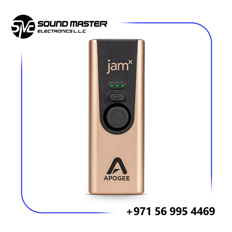 Apogee Electronics JAM X USB Instrument Interface for Mac, Windows, and iOS