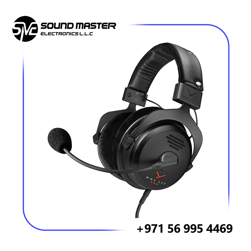 Beyerdynamic MMX 330 Pro Open-Back Gaming Headset with Condenser Microphone