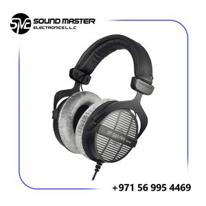 S Beyerdynamic DT 990 PRO, 80 Ohm, Open Back, Over Ear, Wired Professional Studio Headphones , Gray