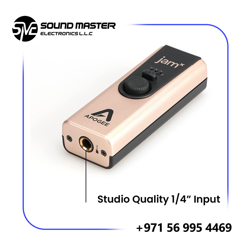 S1 Apogee Electronics JAM X USB Instrument Interface for Mac, Windows, and iOS