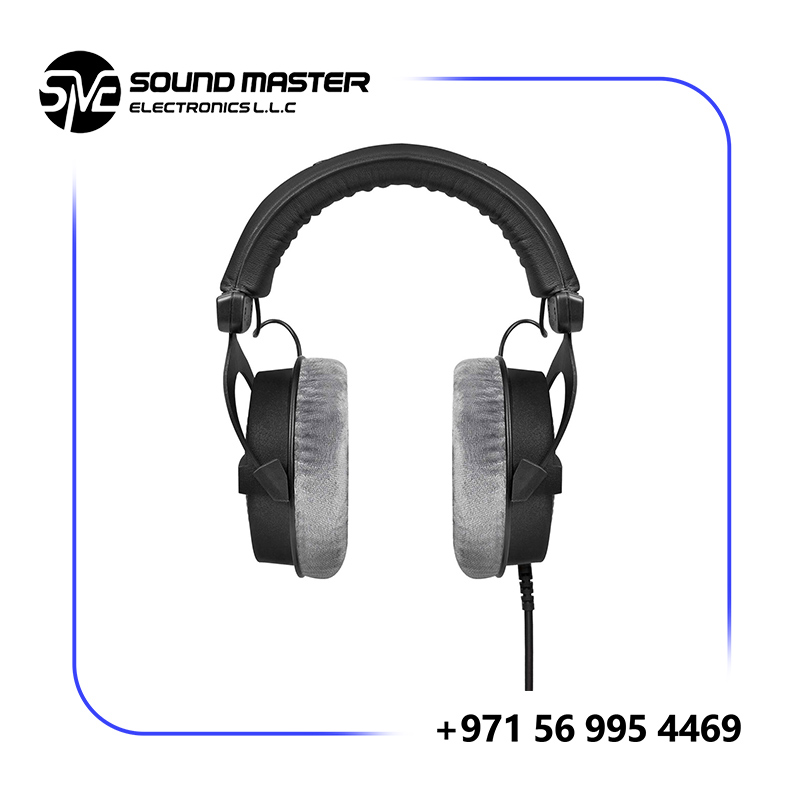 S1 Beyerdynamic DT 990 PRO, 80 Ohm, Open Back, Over Ear, Wired Professional Studio Headphones , Gray