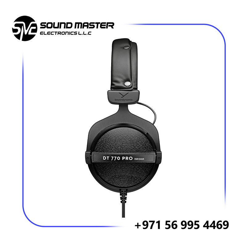 S1 Beyerdynamic DT 770 PRO, Over-Ear Studio Headphones,Wired, 250 Ohm,Gray