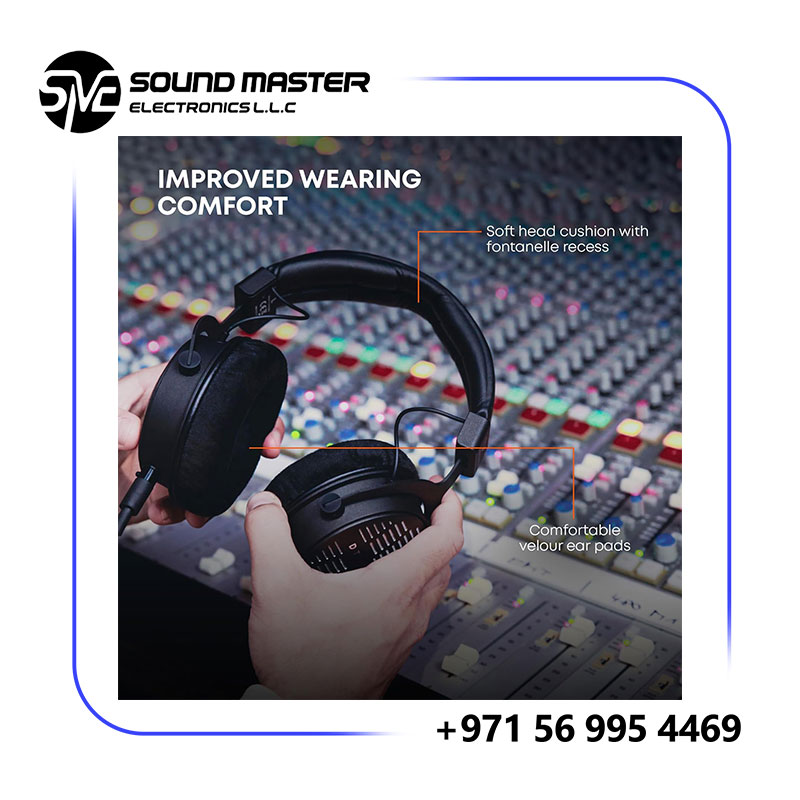S2 Beyerdynamic DT 1990 PRO MKII Over-Ear Open-Back Premium Tesla Studio Headphones for mixing, Mastering and Editing
