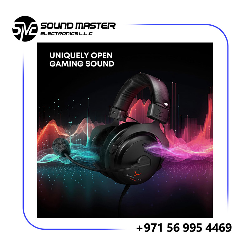 S2 Beyerdynamic MMX 330 Pro Open-Back Gaming Headset with Condenser Microphone