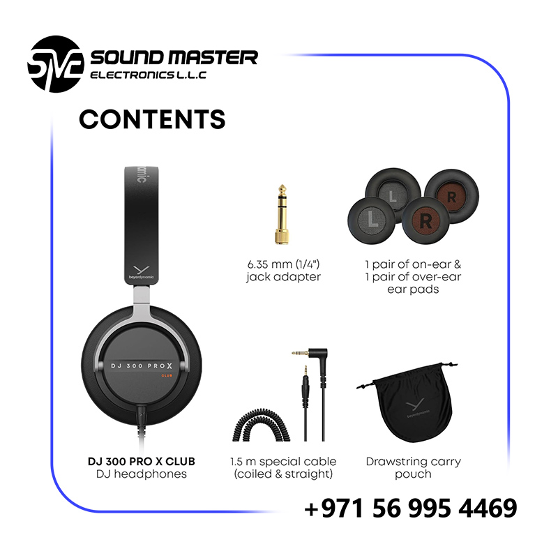 S2 Beyerdynamic DJ 300 Pro X Professional 2-in-1 DJ Headphones