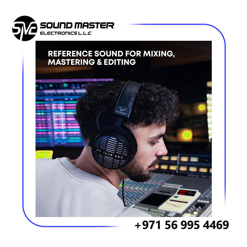 S3 Beyerdynamic DT 1990 PRO MKII Over-Ear Open-Back Premium Tesla Studio Headphones for mixing, Mastering and Editing
