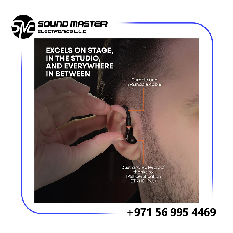 S3 Beyerdynamic DT 72 IE Professional in-Ear Monitors (Guitar & Voice)