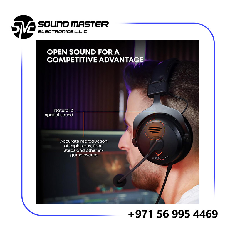 S5 Beyerdynamic MMX 330 Pro Open-Back Gaming Headset with Condenser Microphone