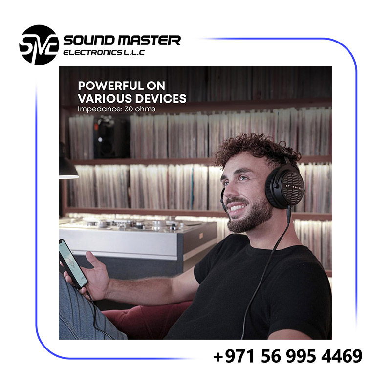 S5 Beyerdynamic DT 1990 PRO MKII Over-Ear Open-Back Premium Tesla Studio Headphones for mixing, Mastering and Editing